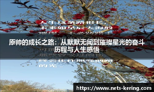 原帅的成长之路：从默默无闻到璀璨星光的奋斗历程与人生感悟